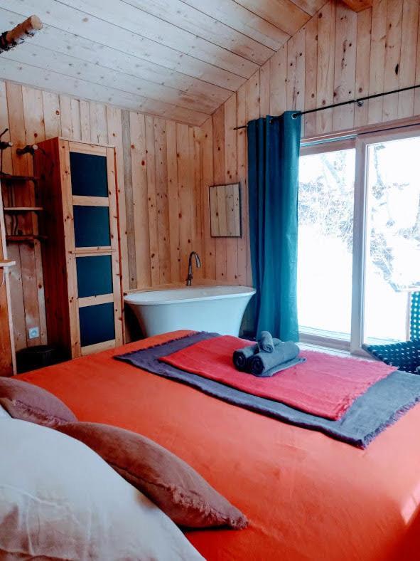 Le Chalet Du Blanc Spa Yoga Aillon-le-Jeune Exterior foto