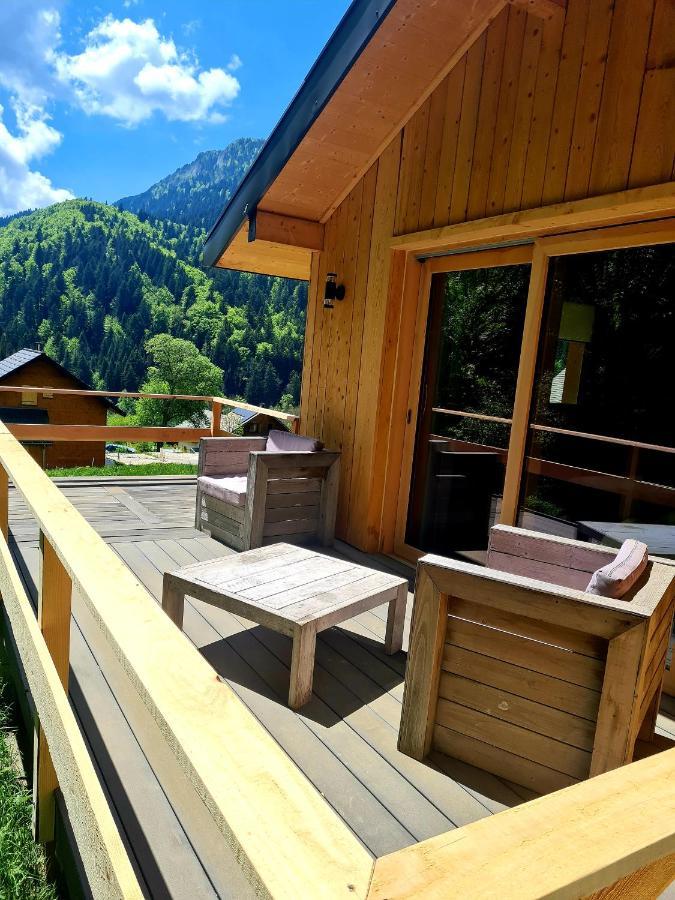 Le Chalet Du Blanc Spa Yoga Aillon-le-Jeune Exterior foto